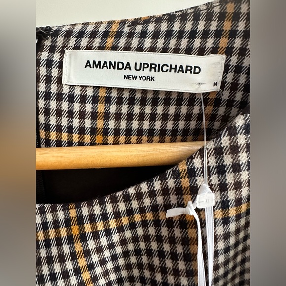 Amanda Uprichard “Westwick” Puff sleeve Plaid mini dress - Picture 7 of 10